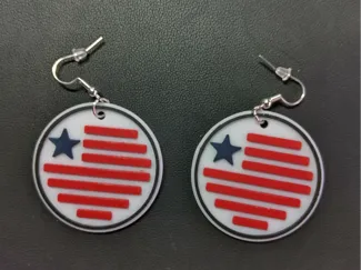 USA Circle Flag