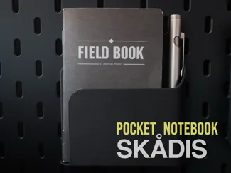 Pocket Notebook Holder for IKEA SKADIS