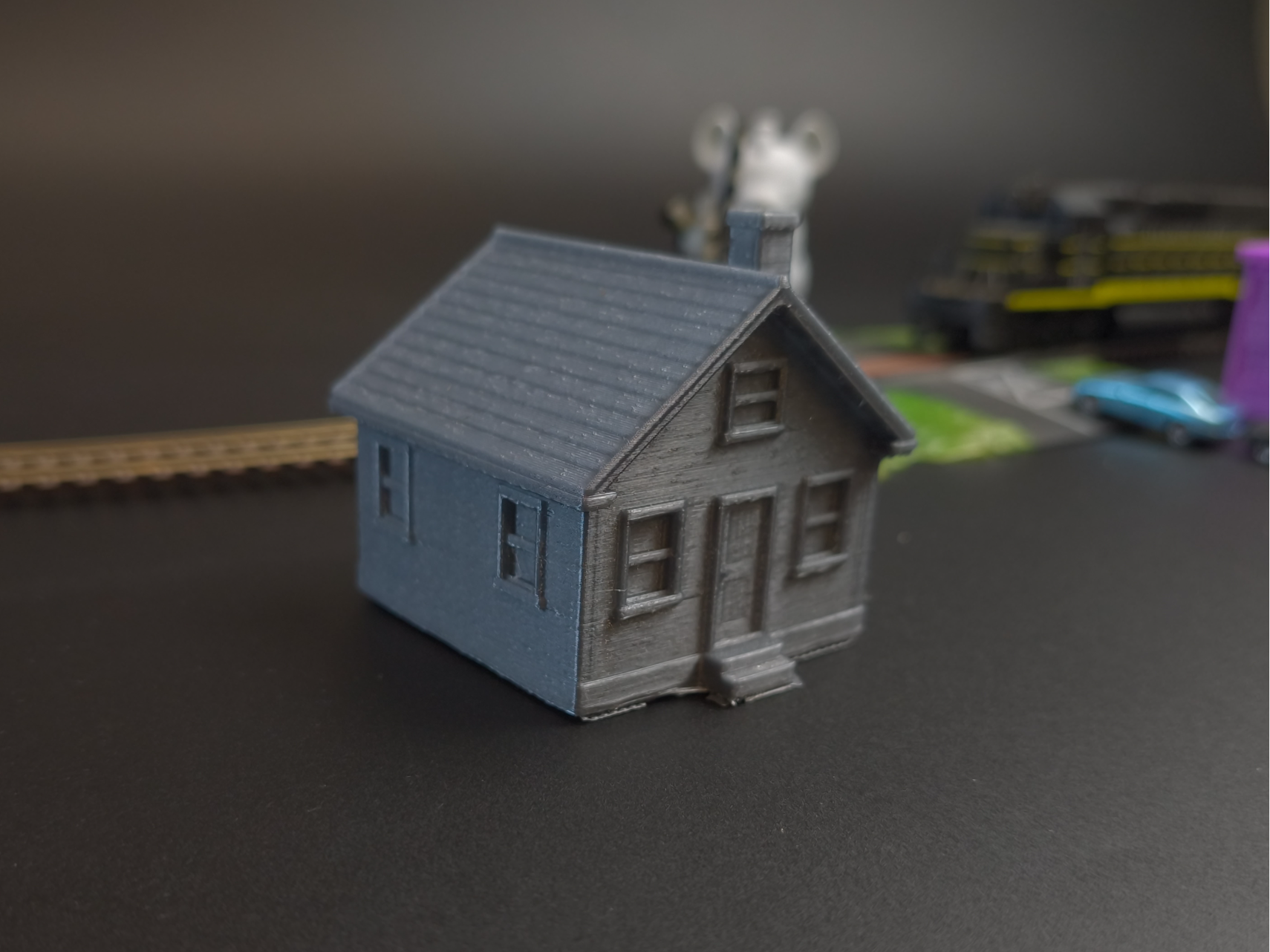 Miniature Suburban House
