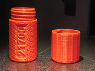 21700 battery cell container. 