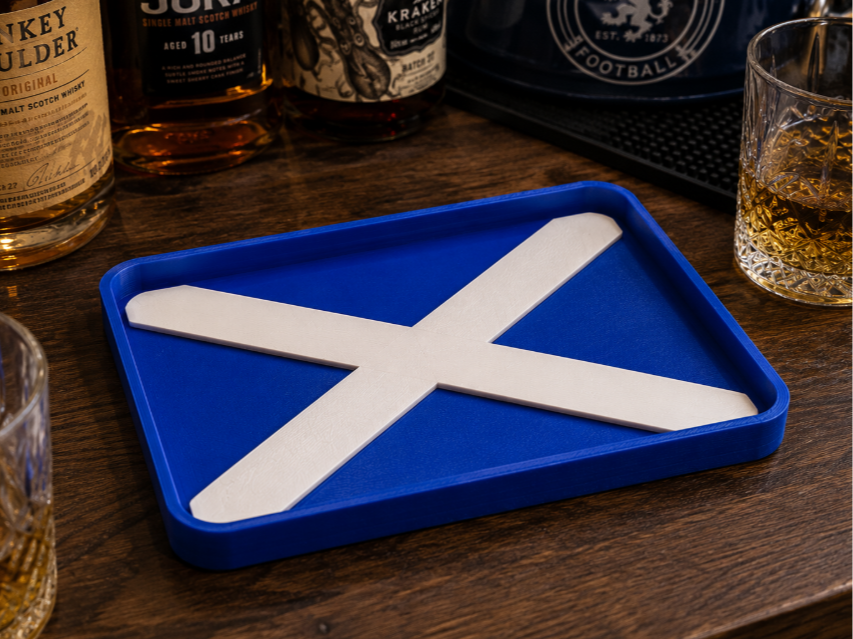 Scotland Saltire Snack Tray