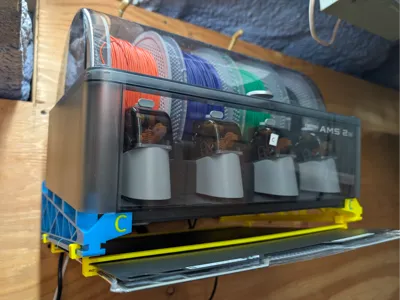 The Pedantic Over-Engineered AMS 2 Pro wall mount