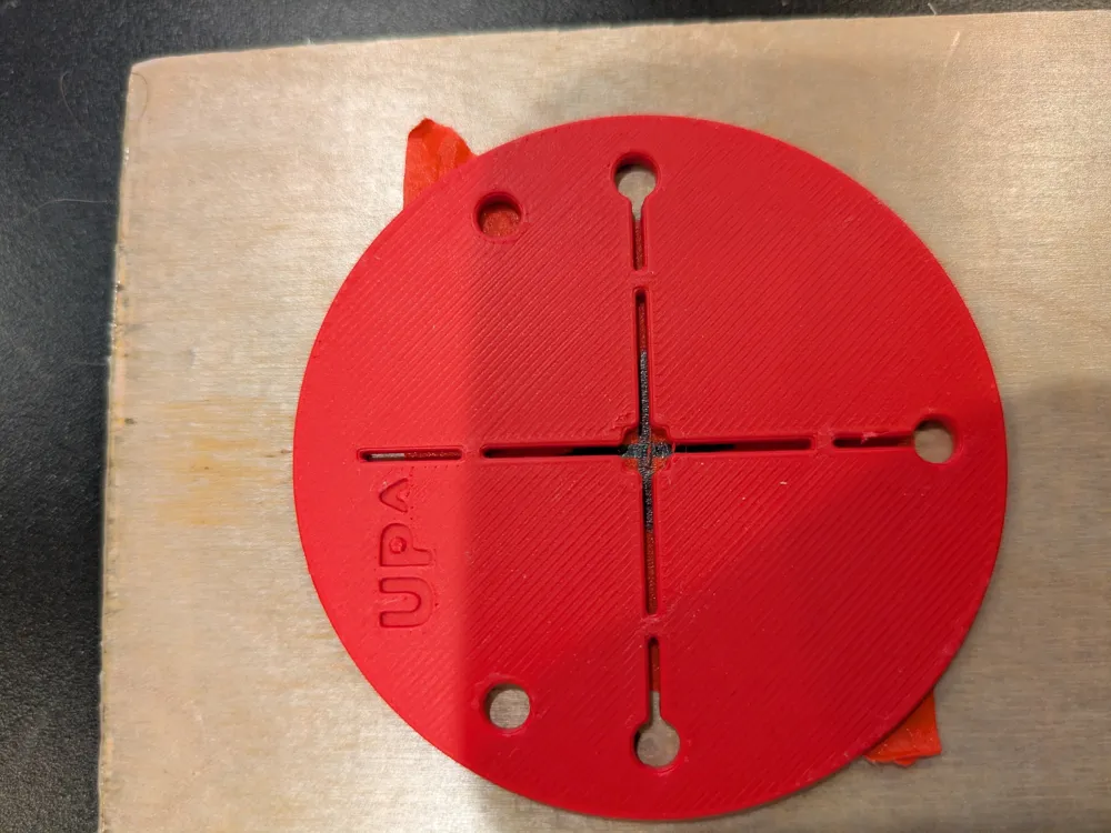 Closet Pro/Everbilt HD Closet Socket Marking Jig - Free 3D Print Model ...