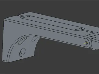 Philips Hue Light Bar Wall Mount with Hinge