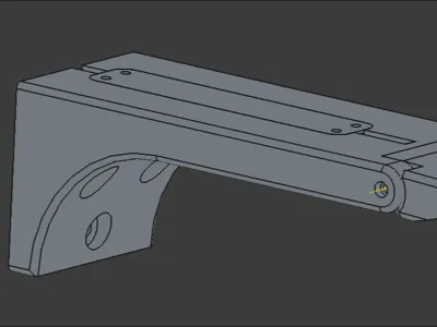 Philips Hue Light Bar Wall Mount with Hinge