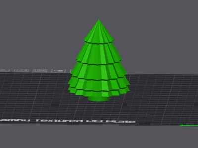Simple Christmas Tree prop model decoration