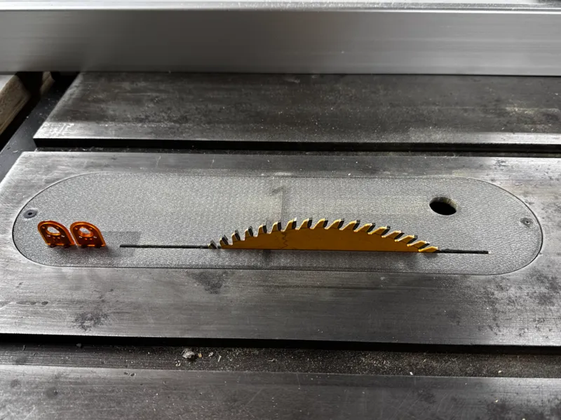 Craftsman 113 Table Saw Zero Clearance Insert