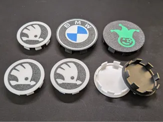Wheel center covers / hub caps - customizable
