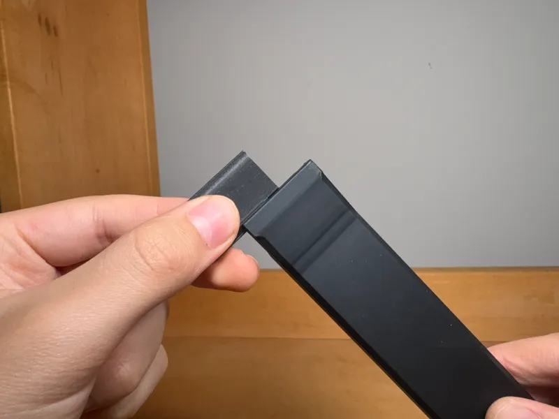 filament bed scraper with removable blade