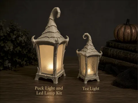 Accesorio de iluminación decorativa: Halloween Witchlight Lantern — referencia de MakerWorld
