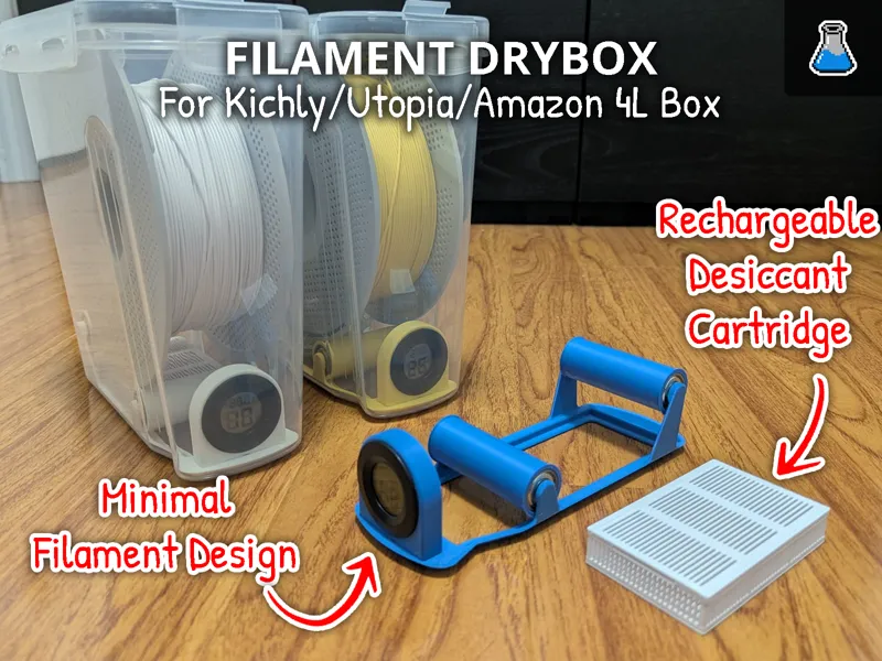 Filament Drybox - For Kitchly, Utopia, Amazon 4L