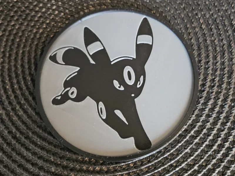 Umbreon Pokemon coaster (NO AMS REQUIRED)