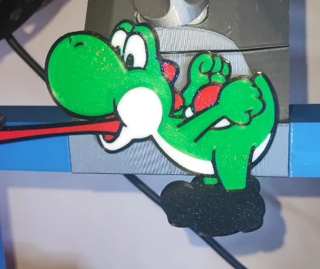 Super Mario Yoshi Wanddeko od Baumschmuck Anhänger