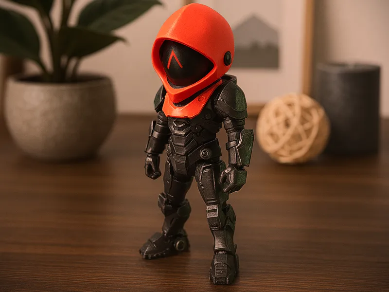 Red Masked Robotic Zero#1