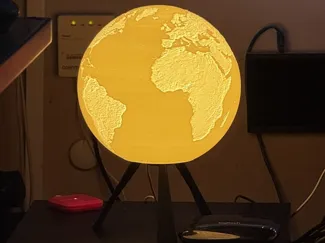 Stand for Earth Globe & Moon Lamp