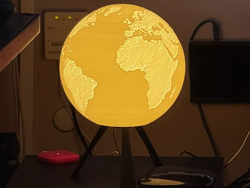 Stand for Earth Globe & Moon Lamp