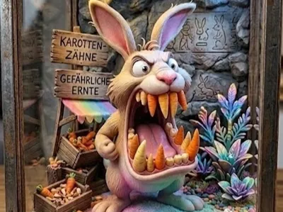 "Rabid Root-Rage" – The Primeval Easter Bunny