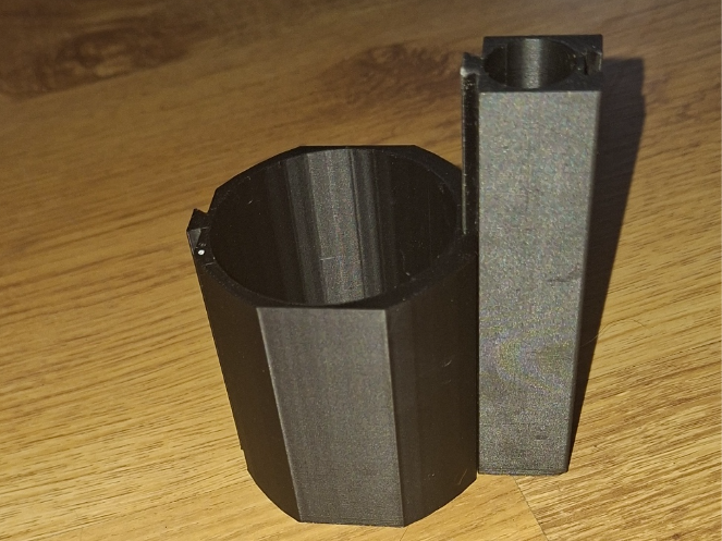 Modular Toothpaste and Toothbrush Cup 3D model