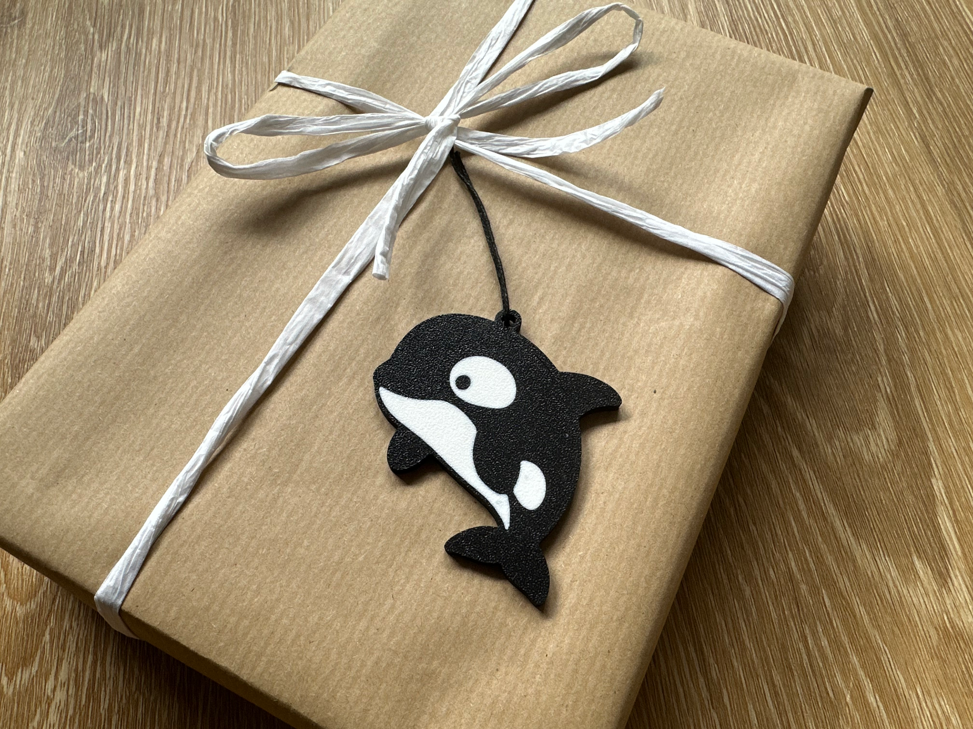 Cute Orca Ornament