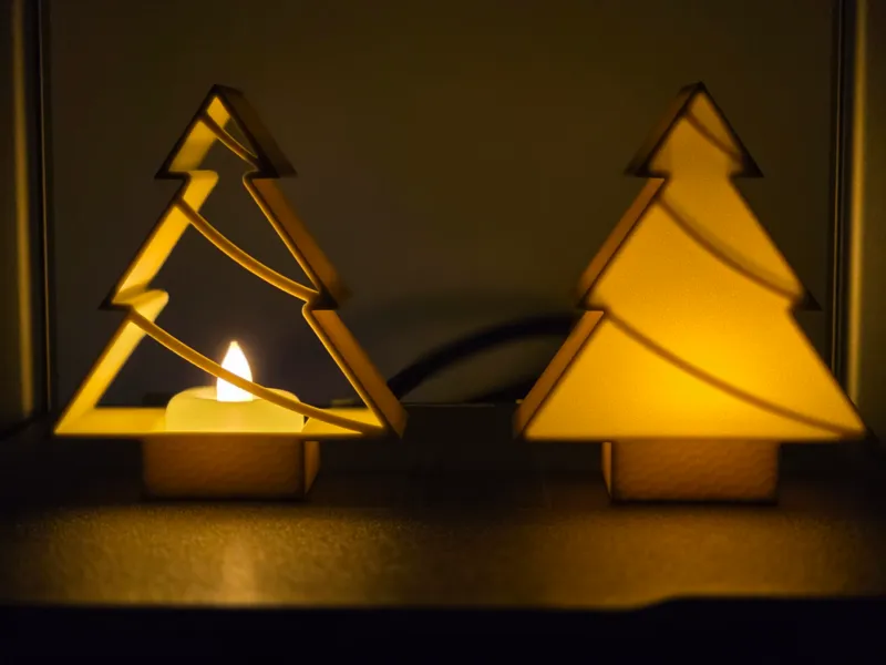 Christmas Tree Tea Light