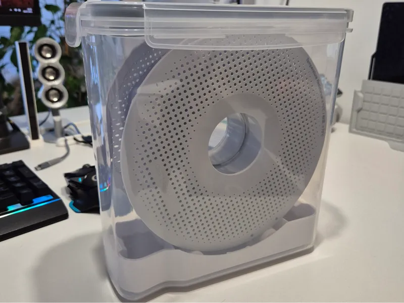 filament dry Box with rotating rollers