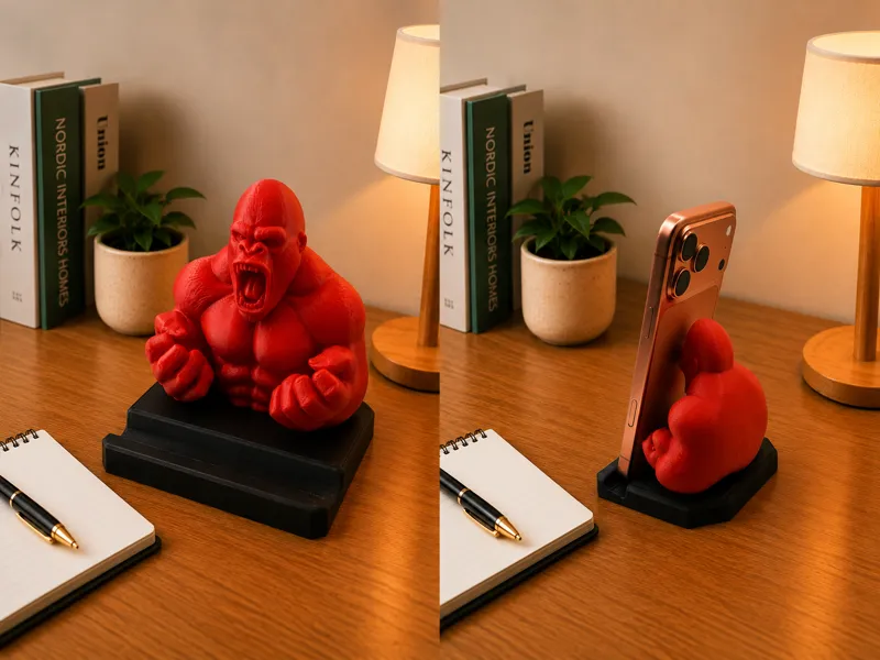 Angry Gorilla Phone Stand