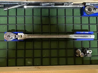 Craftsman 1/2" Drive Flex Head Ratchet Gridfinity