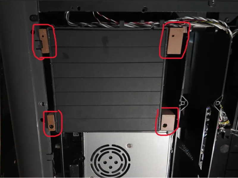 H2C FAN SCREWHOLE SUPPORT/ STRENGTHENER
