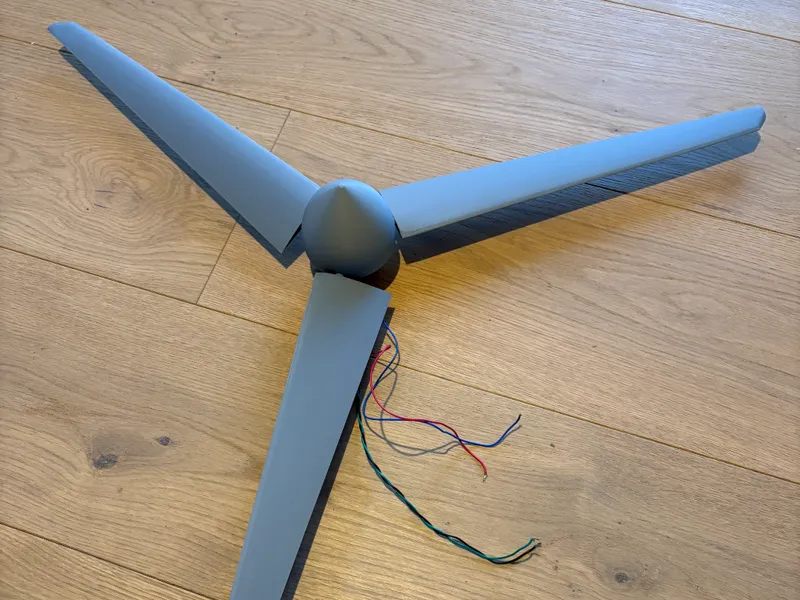 Rotor NACA 4421 Windrad