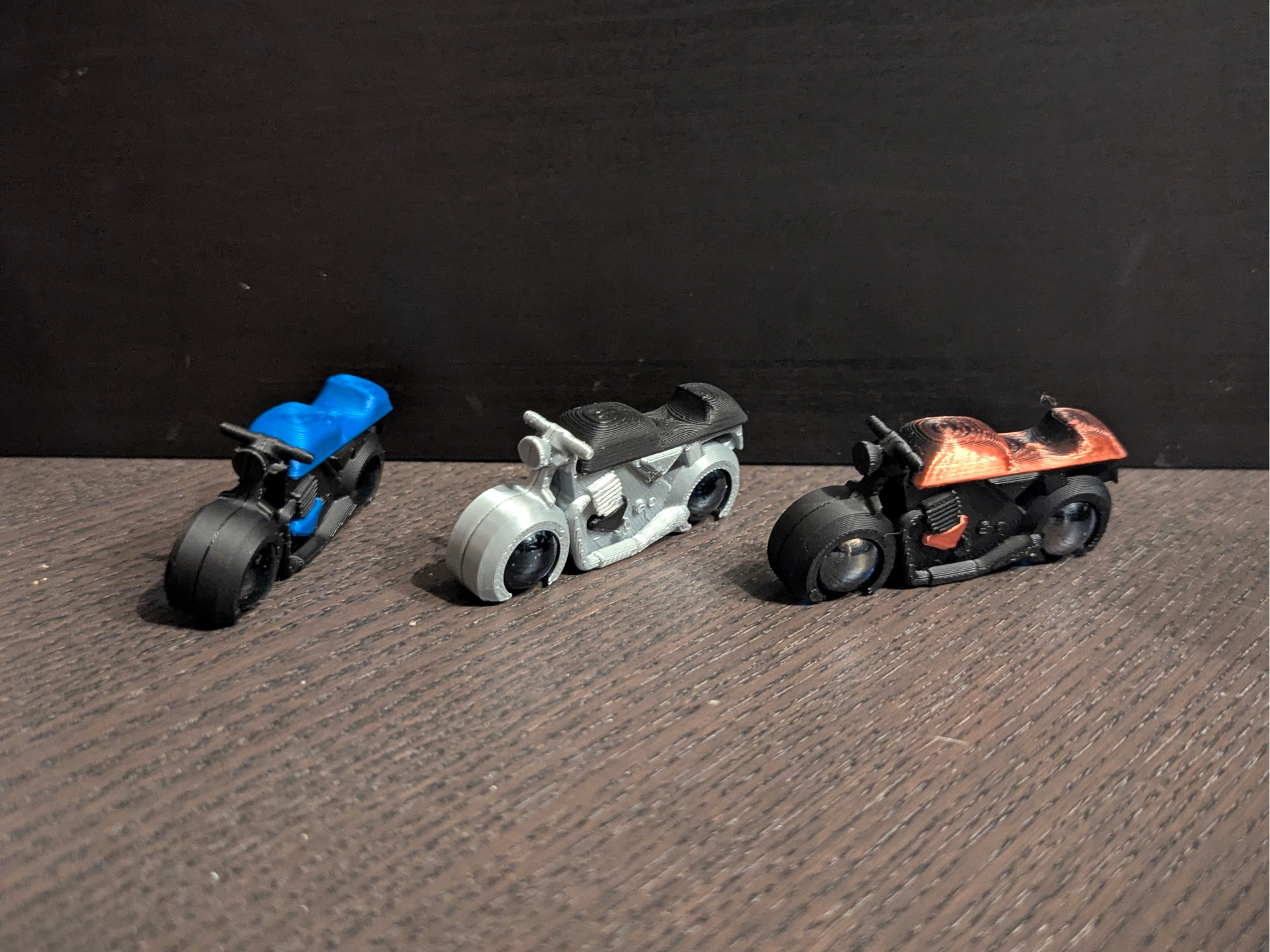 Miniatura 1 do modelo 3D Marble Motorcycle