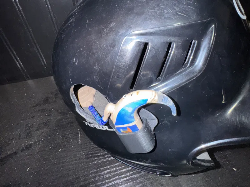 Cochlear Nucleus N7 Hearing Device Helmet Mount