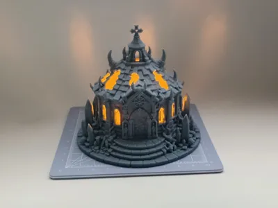 Demonic Tainted Church Miniature