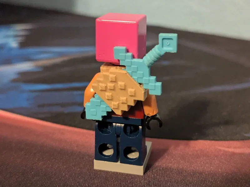 Legos Minecraft Sword Sheath