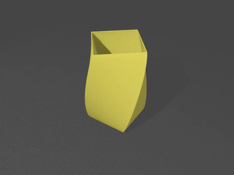 modern vase