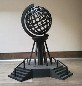 Model of the Nord Kap Globe