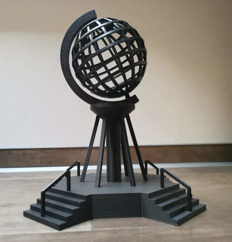 Model of the Nord Kap Globe