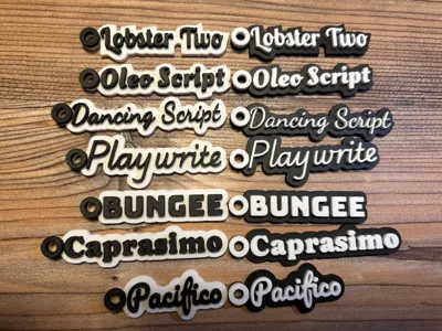 Customizable Keychain with Ring and Stylish Text