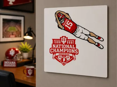 Indiana University 2025 CFB Championship Display