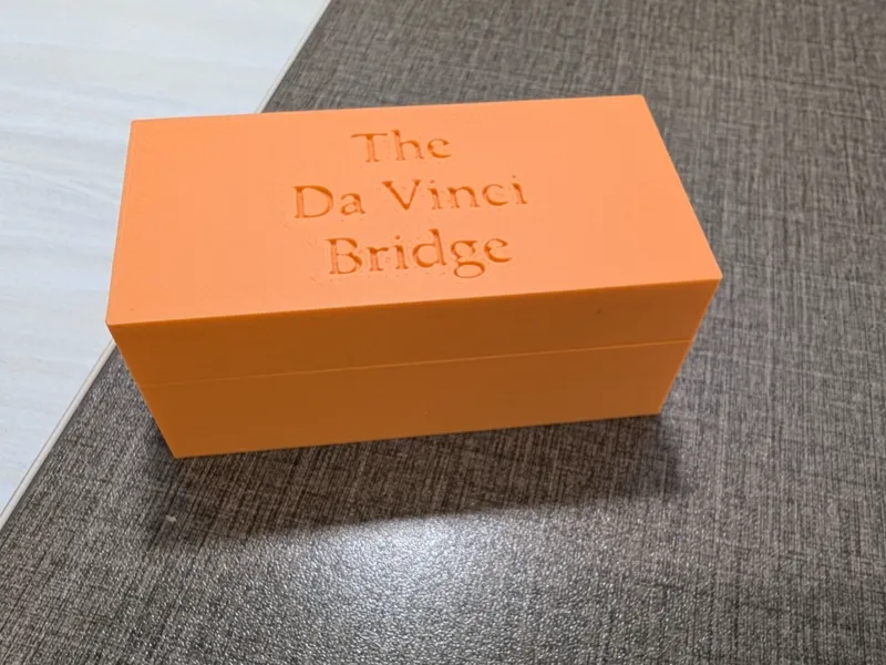 Da Vinci Bridge Box