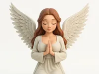 Ange en prière — figurine — photo 2