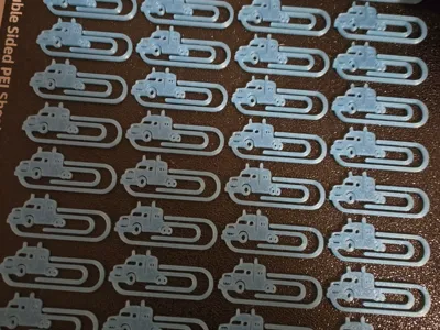 semitruck paperclip