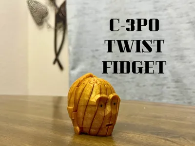 C-3PO Twist Fidget