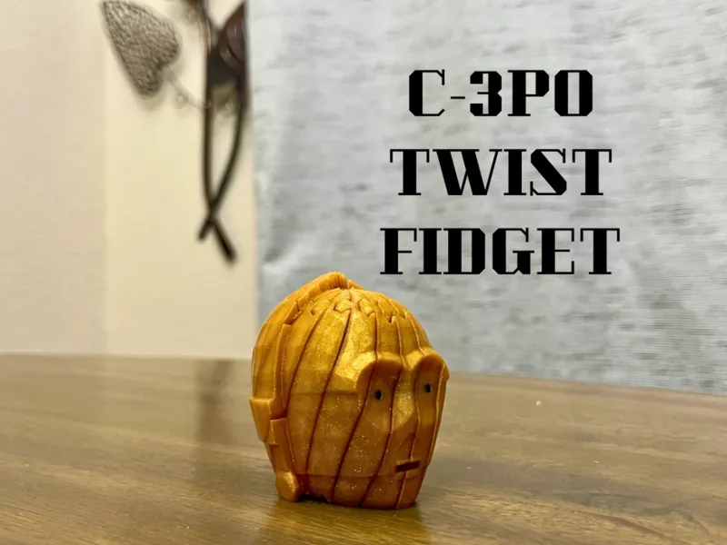 C-3PO Twist Fidget
