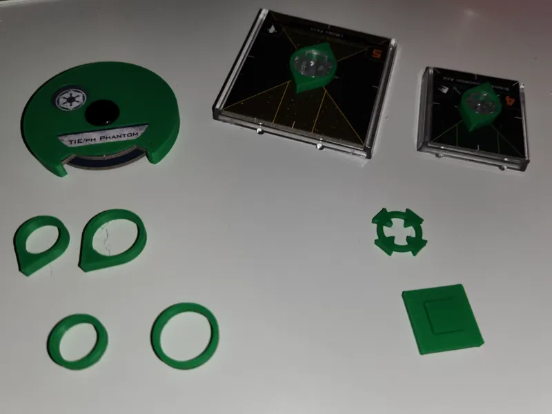 X Wing Ship identification markers