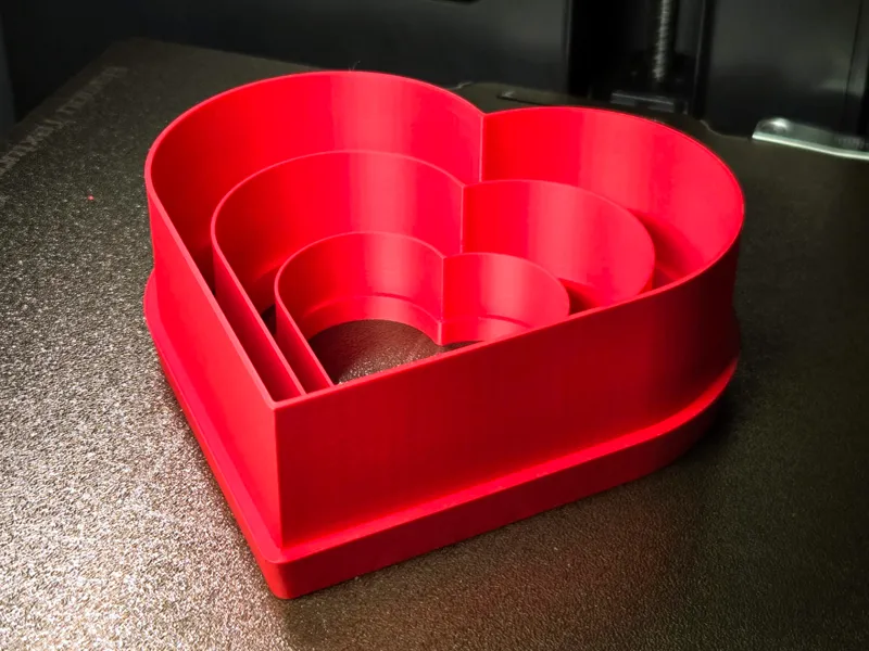 Heart-shaped cookie cutter