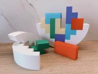 Casse-tête d'équilibre géométrique — photo 1
