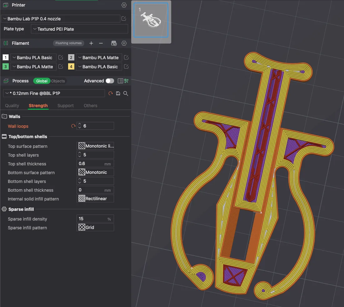 Disc Shooter - with Performance - Print-in-Place Design view 2