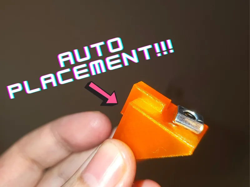 2020 profile angle 90 degrees mount AUTO placement