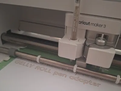 Cricut Gelly Roll pen adapter 