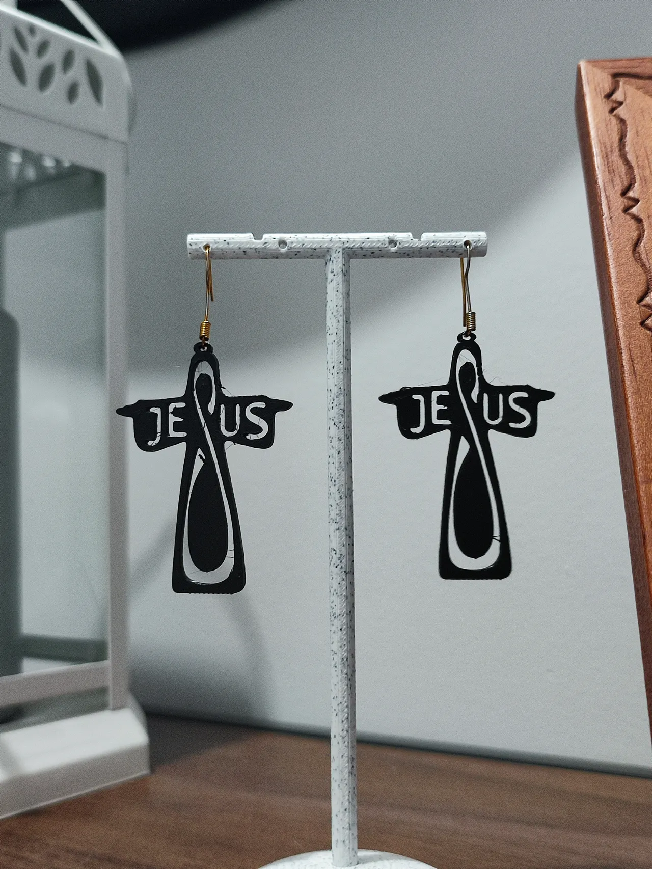 Aretes Nudo de Fe view 3